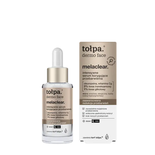 Tołpa Dermo Face, Melaclear, Intensywne serum korygujące przebarwienia