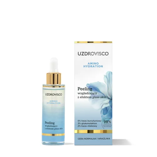 Uzdrovisco Amino Hydration, Peeling wygładzający z efektem glass skin