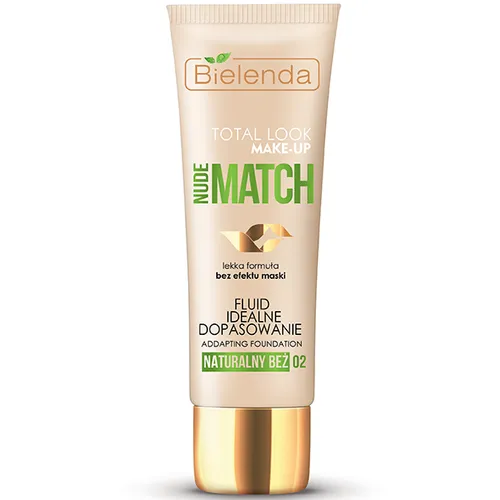 Bielenda Total Look Make-up, Nude Match (Fluid 'Idealne dopasowanie') - 2