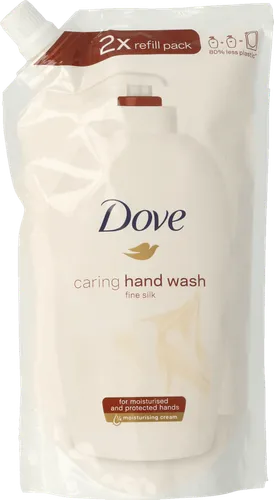 Dove Caring Hand Wash `Fine Silk` (Kremowy płyn myjący) - 2