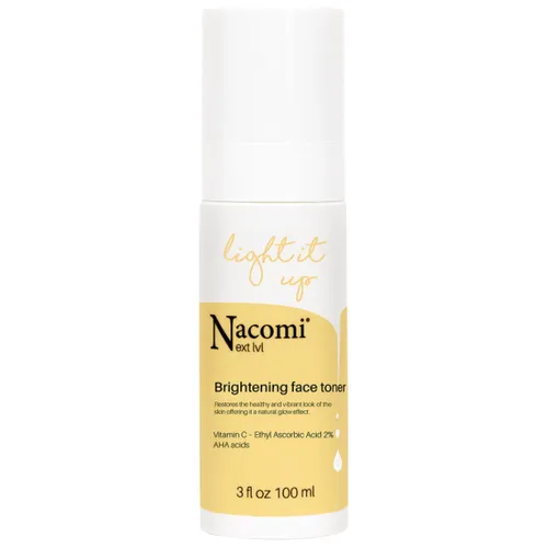 Nacomi Next Lvl, Brightening Face Toner (Rozświetlający tonik do twarzy)