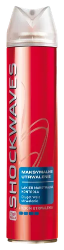 Wella Shock Waves, Lakier `Maksymalna kontrola`
