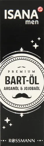 Isana Men, Premium, Bartol Arganol & Jojobaol (Olej do brody z olejami arganowym i jojoba)