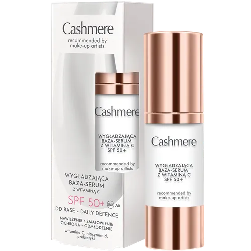 Cashmere Wygładzająca baza-serum z witaminą C SPF 50+