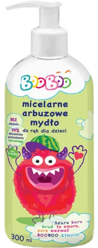 BooBoo Micelarne arbuzowe mydło do rąk dla dzieci
