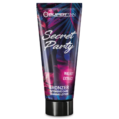 SuperTan Secret Party Walnut Extract Bronzer (Silny bronzer do opalania z ekstraktem orzecha włoskiego) - 1