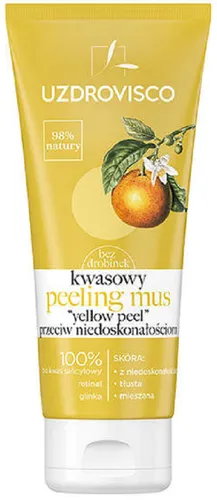 Uzdrovisco Kwasowy peeling mus "yellow peel" przeciw niedoskonałościom