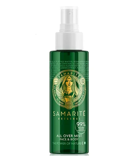 Samarité Face & Body, All Over Mist (Mgiełka nawilżająco - orzeźwiająca do twarzy i ciała)