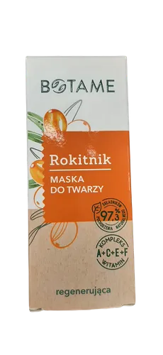 Botame Maska do twarzy regenerująca `Rokitnik` - 3