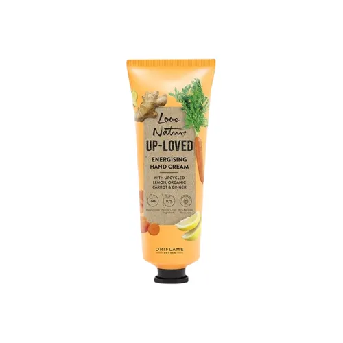 Oriflame Love Nature, Up-Loved Energising Hand Cream (Energetyzujący krem do rąk)