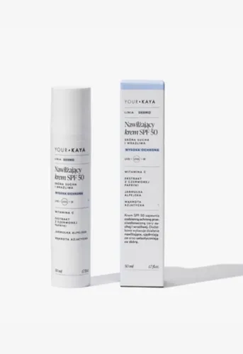 Your KAYA Nawilżający krem SPF50