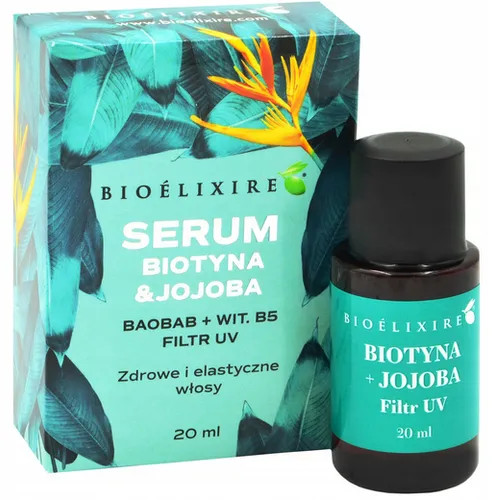 Bioelixire Serum do włosów `Biotyna + jojoba` - 2