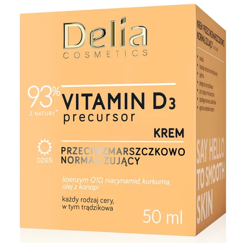 Delia Vitamin D3 Precursor, Krem przeciwzmarszczkowo-normalizujący na dzień - 2