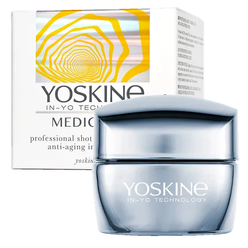 Yoskine Medical C., Profesjonalny shot z witaminą C 20% przeciwzmarszczkowa maska do twarzy