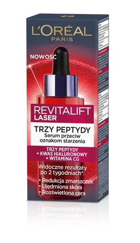 L'Oreal Paris Revitalift Laser, Trzy Peptydy, Serum przeciw oznakom starzenia - 1