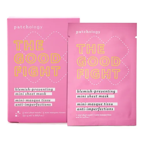 Patchology The Good Fight , Blemish Preventic , Mini Sheet Mask (Mini maseczki na niedoskonałości)