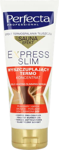 Perfecta Express Slim, Wyszczuplający termo koncentrat rozgrzewający