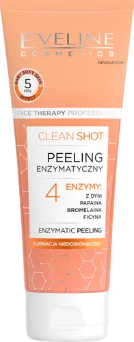 Eveline Cosmetics Face Therapy Professional, Clean Shot, 4 Enzymy, Peeling enzymatyczny