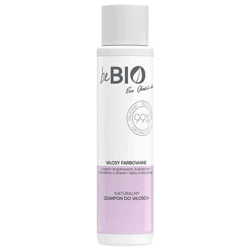 beBIO Naturalny szampon do włosów farbowanych