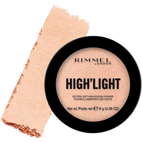 Rimmel High'Light Buttery Soft Highlighting Powder (Rozświetlacz do twarzy) - 3