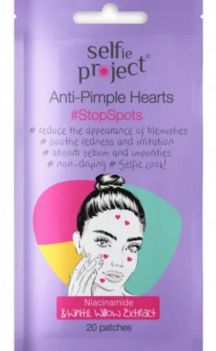 Selfie Project #StopSpots Anti-pimple Hearts (Serduszka punktowe przeciw wypryskom)