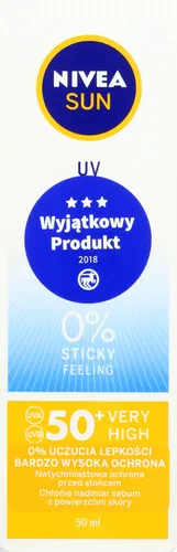 Nivea Sun, BB Krem do twarzy z fitrami UV SPF 50+ - 4