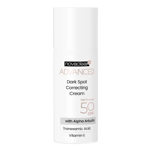 Novaclear Advanced, High Protection SPF50,  Dark Spot Correcting Cream (Depigmentacyjny krem do twarzy z filtrem ochronnym SPF50)