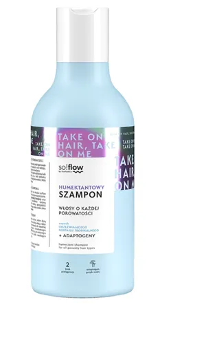 so!flow Humektantowy szampon do włosów o każdej porowatości
