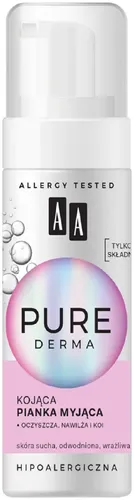 AA Pure Derma, Kojąca pianka myjąca