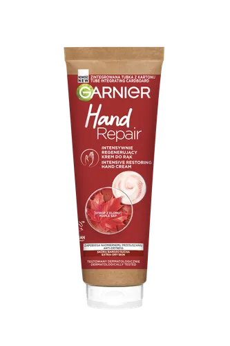 Garnier Hand Repair, Intensywnie regenerujący krem do rąk (nowa wersja) - 1