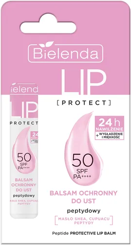 Bielenda Lip Protect, Peptydowy balsam ochronny do ust SPF 50 - 2