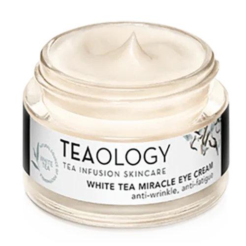 Teaology White Tea Miracle Eye Cream (Przeciwzmarszczkowy krem do skóry wokół oczu z esencją z białej herbaty) - 1