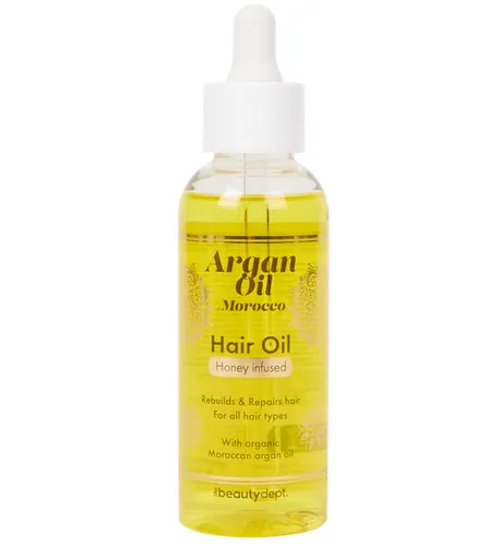 The Beauty Dept. Argan Hair Oil (Olejek do włosów z olejem arganowym i miodem)