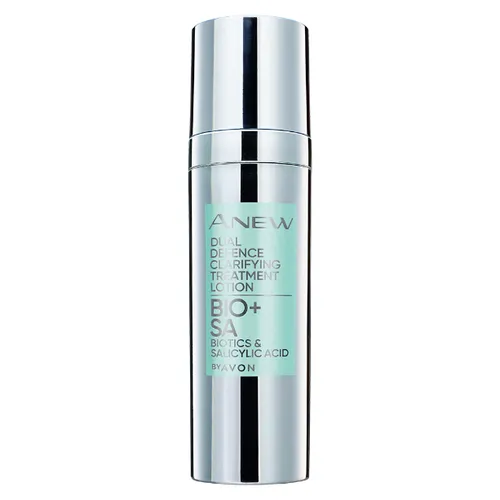 Avon Anew, Dual Defence Clearing Treatment Lotion (Kuracja z biotykami i kwasem salicylowym)