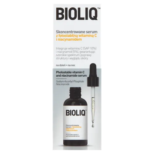 Bioliq Pro,  Skoncentrowane serum z fotostabilną witaminą C i niacynamidem