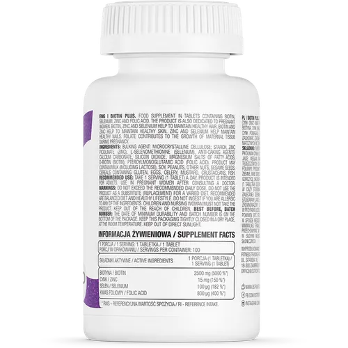 OstroVit Biotin Plus, Suplement diety - 2