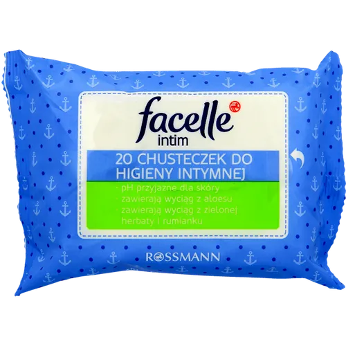 Facelle Intim, Aloe Vera, Chusteczki do higieny intymnej - 2