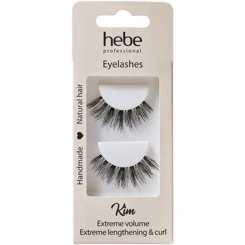 Hebe Professional, Eyelashes Kim (Naturalne rzęsy wielokrotnego użytku)