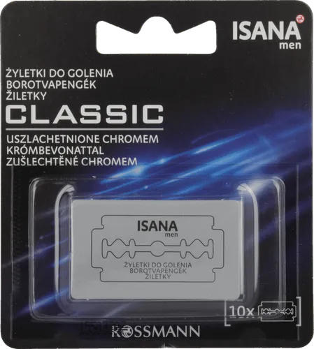 Isana Men, Classic, Żyletki do golenia