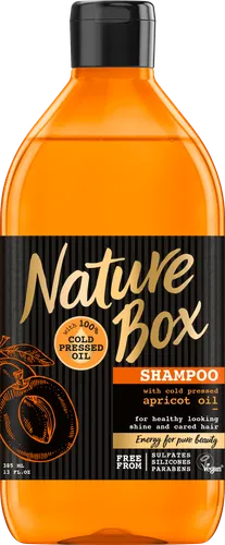 Nature Box Nadający blasku szampon z olejem z moreli