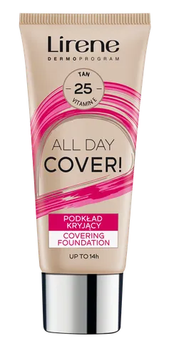 Lirene Dermoprogram All Day Cover!, Podkład kryjący - 1