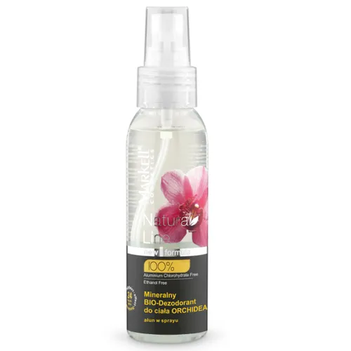 Markell Cosmetics Natural Line, Mineral Body Bio-deodorant Orchid (Mineralny bio dezodorant do ciała `Orchidea`)