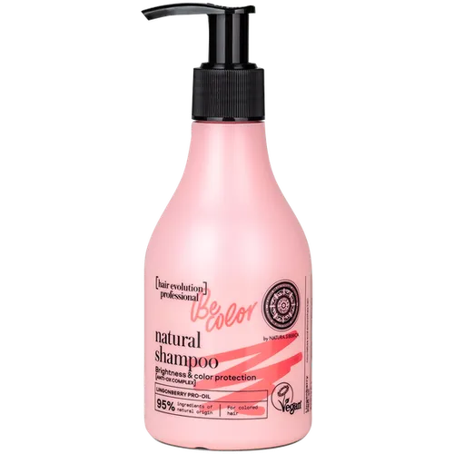 Natura Siberica Be Color, Natural Shampoo (Naturalny szampon do włosów farbowanych)