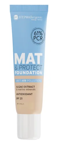 Bell HYPOAllergenic, Mat & Protect Foundation SPF 25 (Matujący podkład do twarzy z SPF 25)