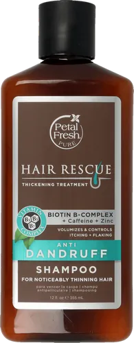 Petal Fresh Pure Hair Rescue Thickening Treatment, Anti Dandruff Shampoo (Szampon przeciw wypadaniu włosów z kompleksem przeciwłupieżowym)