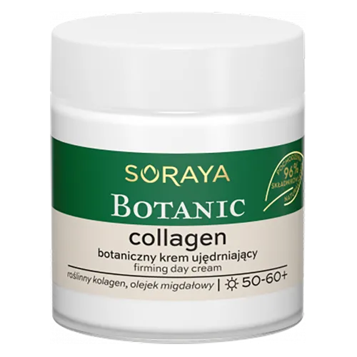 Soraya Botanic Collagen, Botaniczny krem ujędrniający na dzień 50-60+