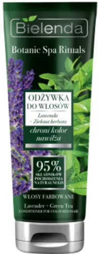 Bielenda Botanic Spa Rituals, Odżywka do włosów farbowanych `Lawenda + zielona herbata`