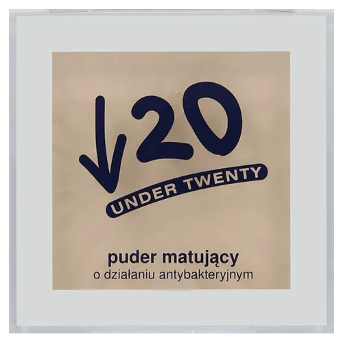 Under Twenty Anti!Acne, Puder matujący o działaniu antybakteryjnym