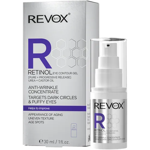 Revox Retinol, Anti-wrinkle Concentrate Eye Contour Gel (Przeciwzmarszczkowy żel pod oczy)