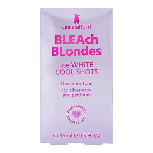 Lee Stafford Bleach Blondes, Ice White Cool Shots (Kuracja do włosów)
